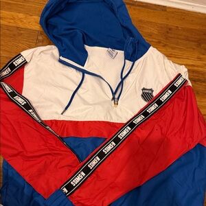 K-Swiss Tri-Color Hooded Jacket